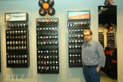 S Ravi Kant Ceo Of Watches And Accessories Division Titan Company Limited At The Relaunch Of Fastrack Store In Anna Nagar 4
